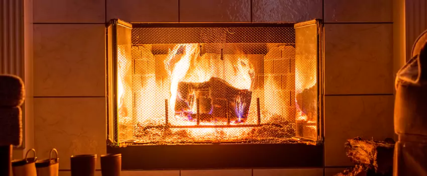 Mendota Hearth Landscape Fireplace Installation in Oakdale, California