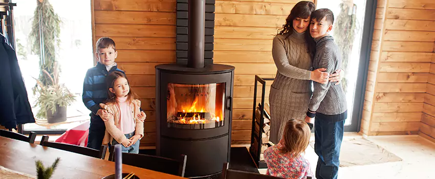 Morso Cast Iron Fireplace Insert Installation in Oakdale, California