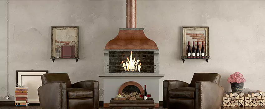 Thelin Hearth Products Providence Pellet Insert Fireplace Installation in Oakdale, CA