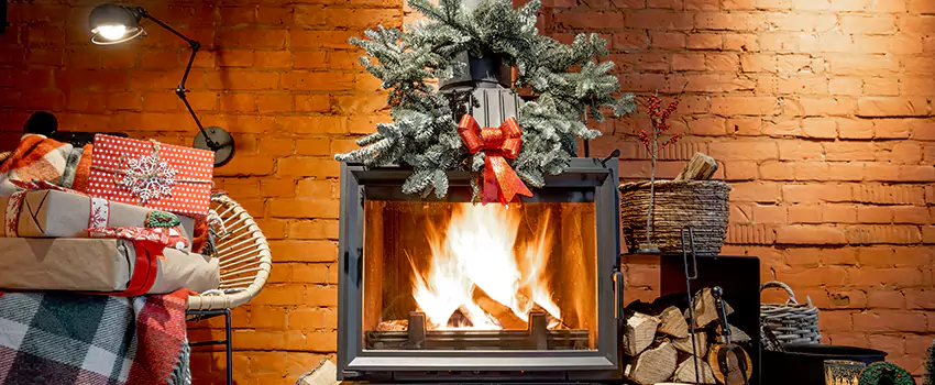 Travis Industries Linear Gas Fireplace Installation in Oakdale, California