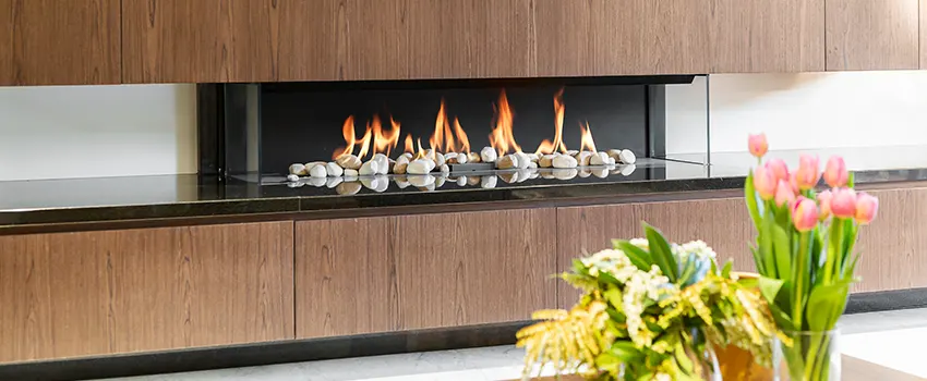 Double-height Fireplace Design Refurbishment in Oakdale, California