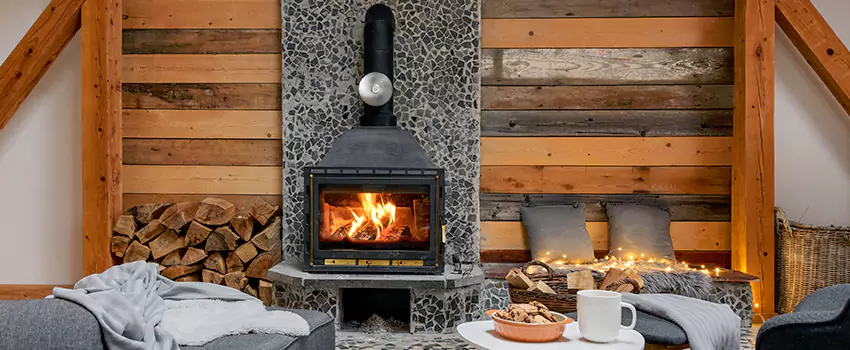 Thelin Hearth Products Direct Vent Gas Stove Fireplace Inspection in Oakdale, California